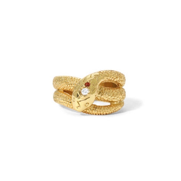 Jewelry - Gold snake ring - size 6 (Vanessa Mooney)